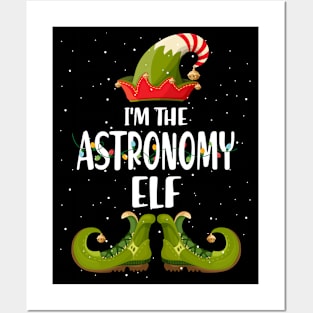 Im The Astronomy Elf Christmas Posters and Art